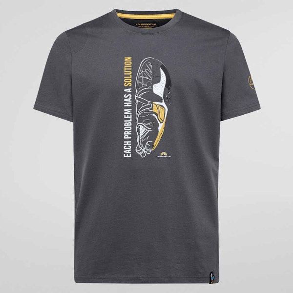 La Sportiva Lyhythihainen T-paita Solution Harmaa L Mies