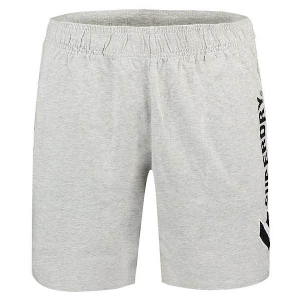 Superdry Shorts Code Sl Applique Boy Grå XS Kvinna