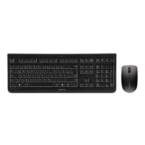 Cherry Trådløs Mus Og Tastatur Dw 3000 Sort Spanish QWERTY Sort