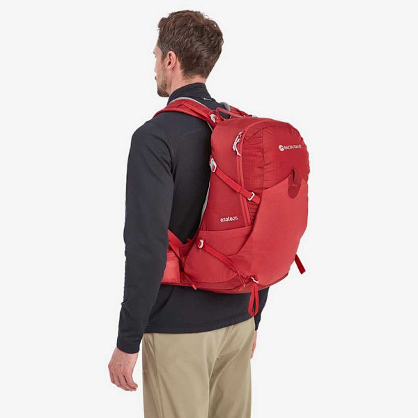 Montane Azote 25l Rygsæk Rød