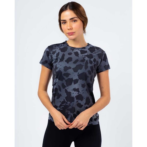 The Running Republic Kortærmet T-shirt Essentials 2.0 Blå XS Kvinde
