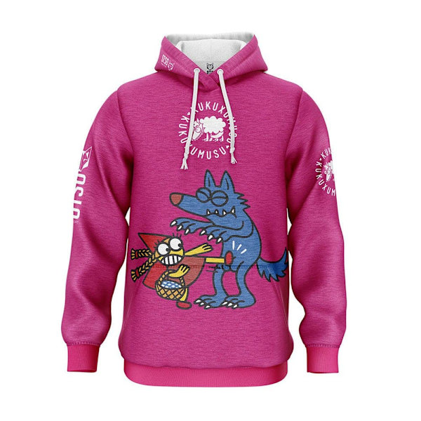 Otso Luvtröja Kukuxumusu Fuck You! Rosa XL Man