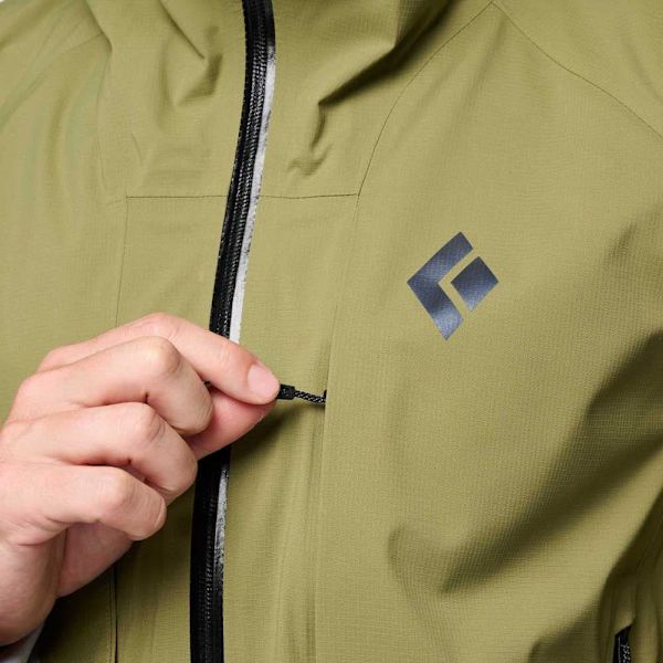 Black Diamond Highline Stretch Shell Jakke Grøn L Mand