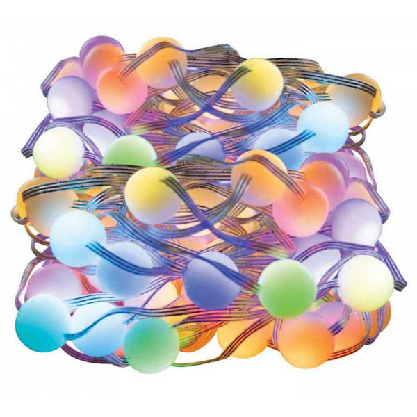 Muvit Io Mini Globe Dreamcolor Garland Wi-fi Udendørs Rgb Led Strip Med Controller 10 M 66 Leds Transparent