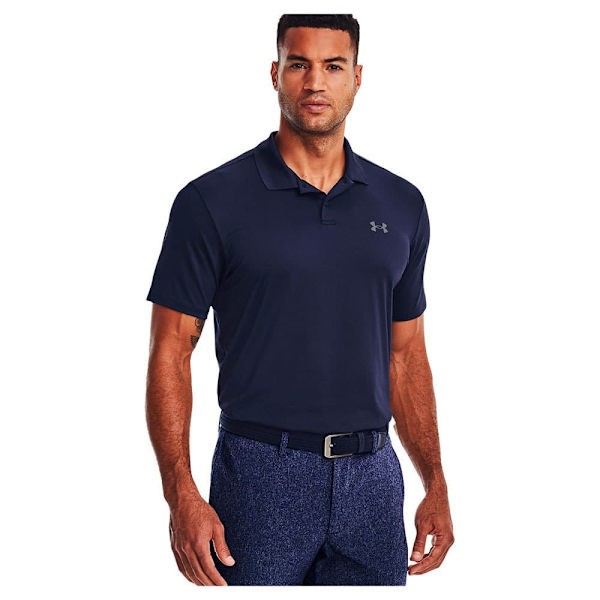 Under Armour Kortärmad Piké Performance 3.0 Blå XL / Regular Man
