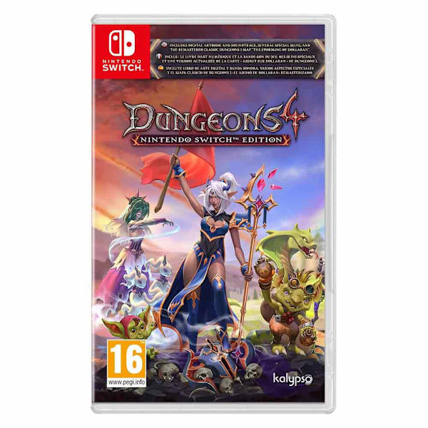 Nintendo Games Switch Dungeons 4-deluxe Edition