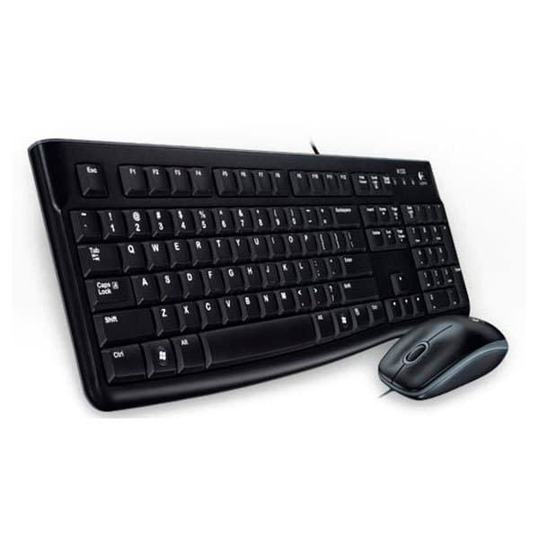 Logitech Mus Og Tastatur Mk120 Combo Sort Portuguese QWERTY