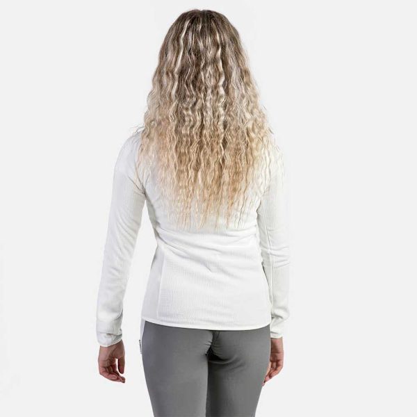 Izas Fleece Lecina W Vit M Kvinna