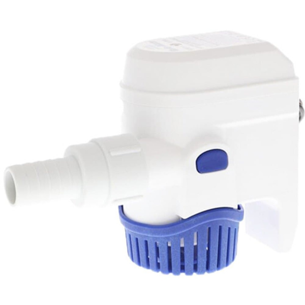 Rule Pumps Automatisk Lænsepumpe 500gph Transparent 102 x 127 mm