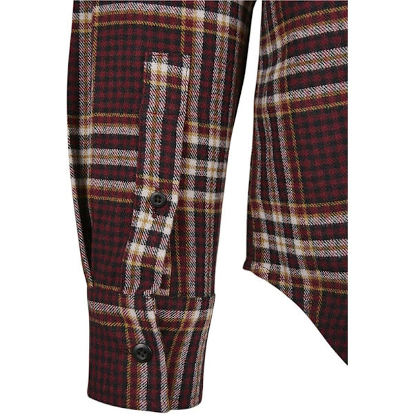 Urban Classics Sweatshirt Checked Campus Rød S Mand