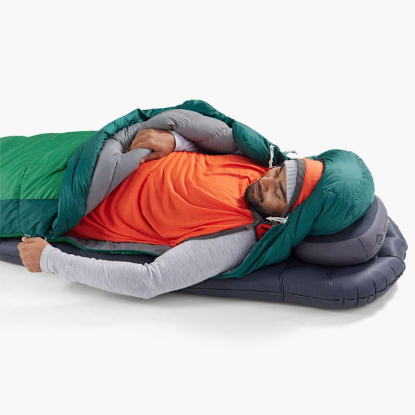 Sea To Summit Sovepose Opstigning-1°c Grøn Regular / Left Zipper