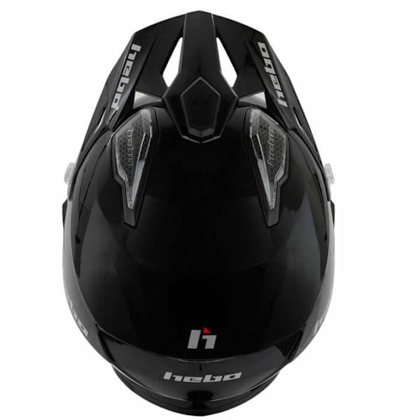 Hebo Zone 5 Mono V6 åben Hjelm Sort M
