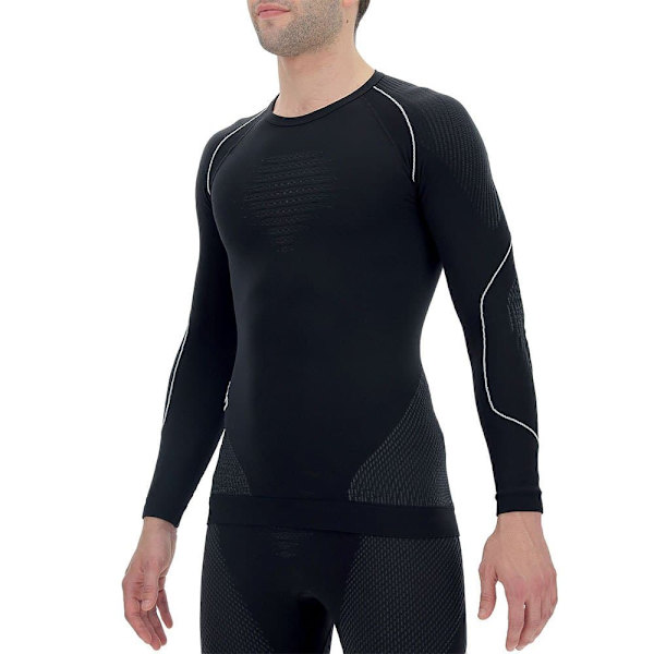 Uyn Pitkähihainen Pohjakerros Evolutyon Musta L-XL Mies