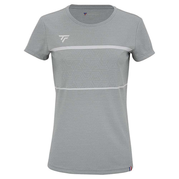 Tecnifibre Kortærmet T-shirt Team Tech Grå XS Kvinde