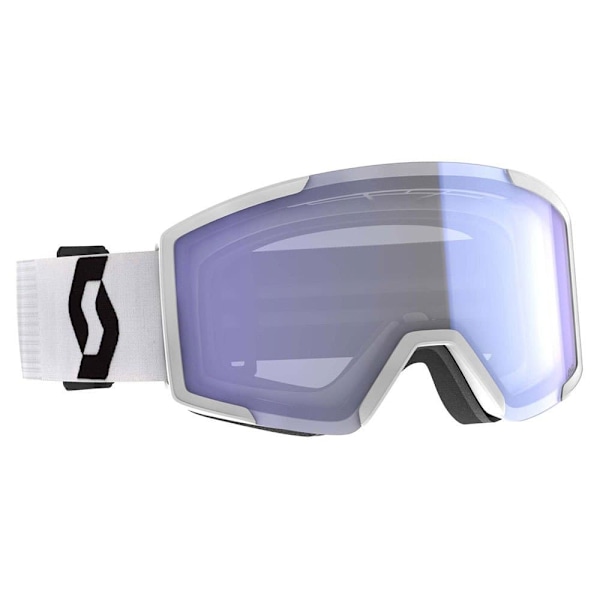 Scott Shield Skibriller Transparent Enhancer Blue Chrome/CAT2