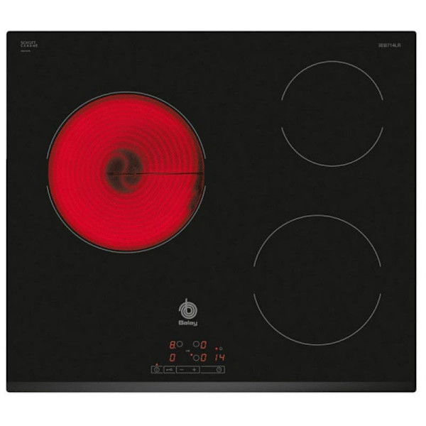 Balay Keramisk Kogeplade 3eb714lr 60 Cm Sort Sort