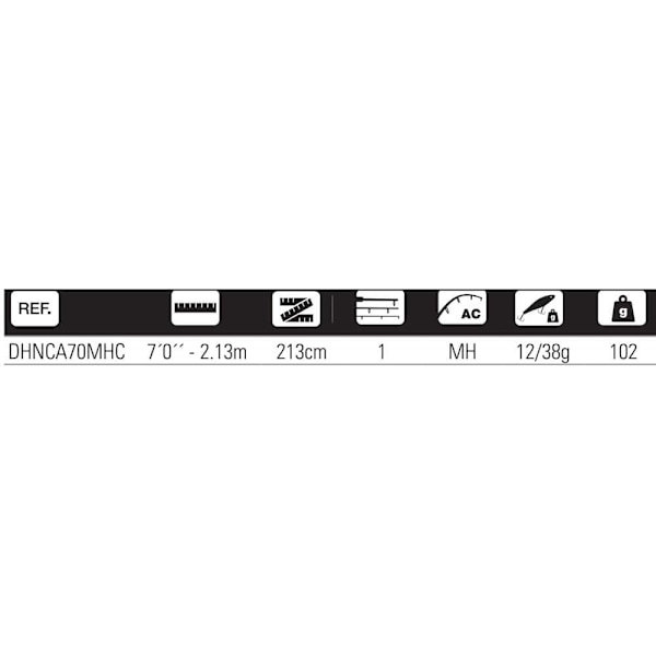 Hart Haspelspö Nation Carnassier C Silver 2.13 m / 12-38 g