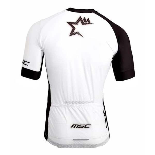 Msc Pro Race Korta ärmar Cykeltröja Vit S Man