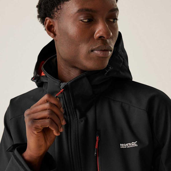 Regatta Hewitts X Softshelljakke Sort M Mand