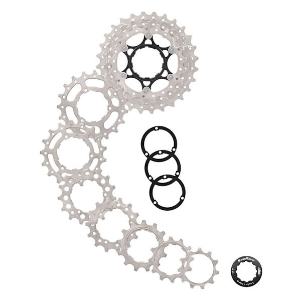 Sunrace Rs0 Kassette Søvfarvet 10s / 11-25t