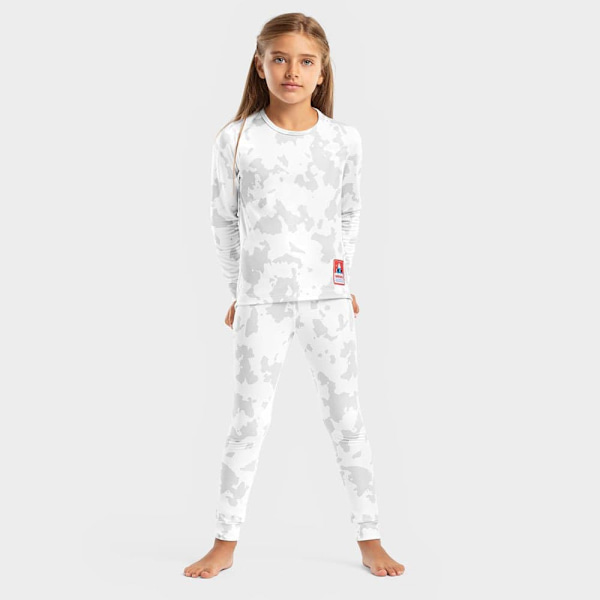 Siroko Långärmad Bassats Magic Ice-g Vit 9-10 Years Pojke