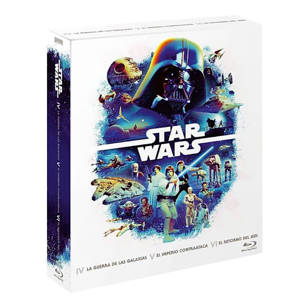 Disney Trilogia Star Wars Episodios 4-6 Blu-ray Spanska