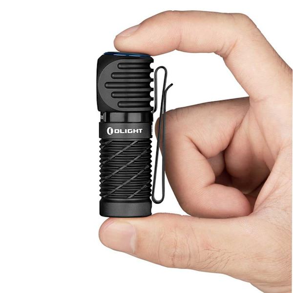Olight Röd Led Ficklampa Perun 2 Mini Svart 1100 Lumens