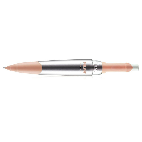 Milan Udstillingsboks 20 Capsule Slim Silver Capsule Slim Silver Mekaniske Blyanter 0.5 Mm Transparent