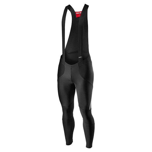 Castelli Trägerhose Strumpfhose Sorpasso Ros Sort 2XL Mand