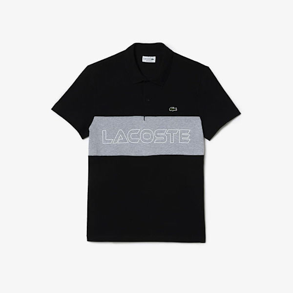 Lacoste Kortärmad Piké Ph1470 Svart M Man
