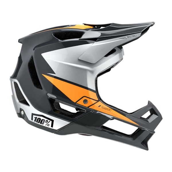 100percent Trajecta Fidlock Sp21 Downhillhjälm Orange XL