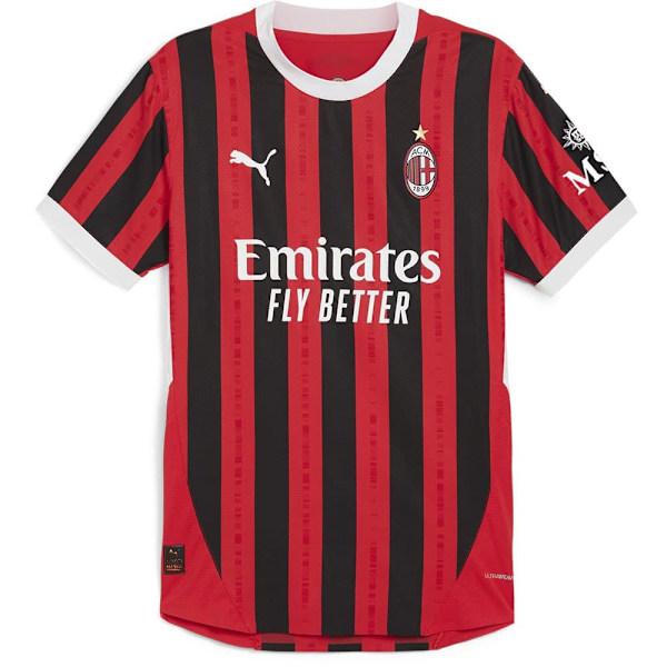 Puma Ac Milan Home Authentic Lyhythihainen T-paita  S