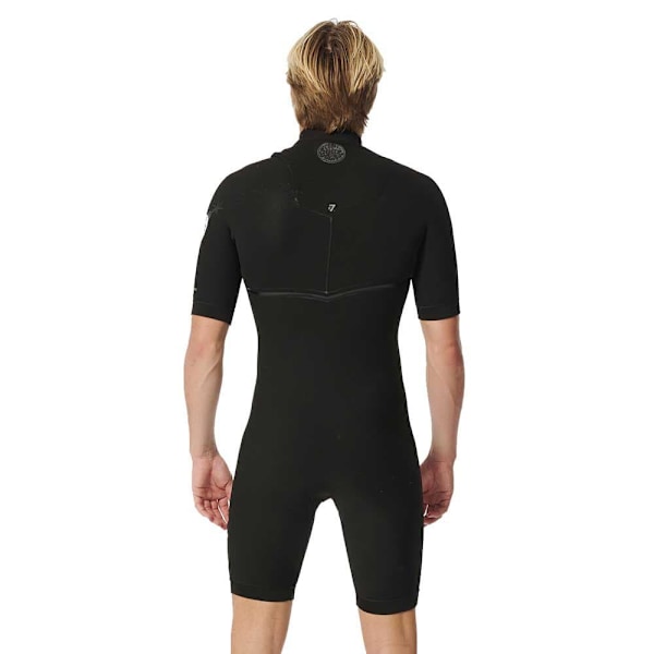 Rip Curl Shorty Med Lynlås Bagpå E Bomb 2/2 Mm Spring Sort M