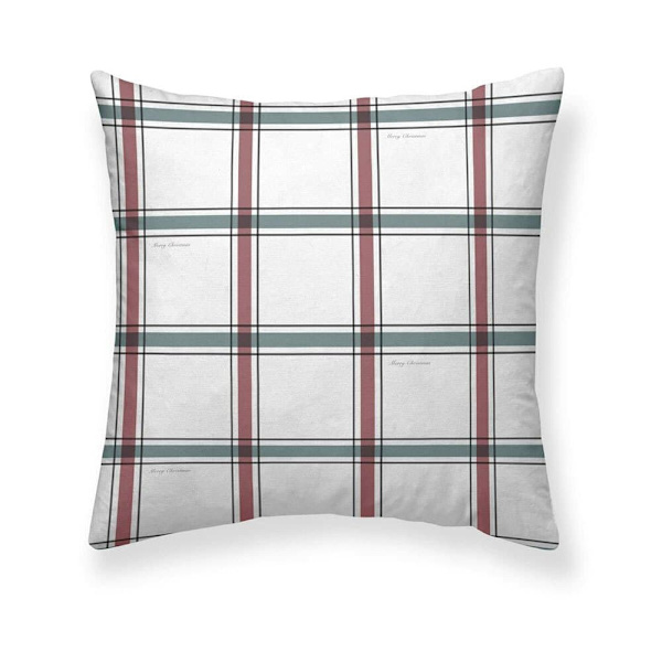 Muare Elegant Julepude 4 Fløjl Med Cipa 50x50 Cm Flerfarvet
