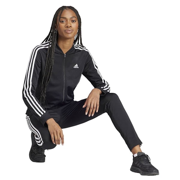 Adidas Stripes Tr Træningsdragt 3 Sort M / Regular Kvinde
