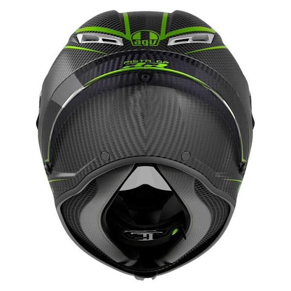 Agv Pista Gp Rr Fullface-hjelm Sort L