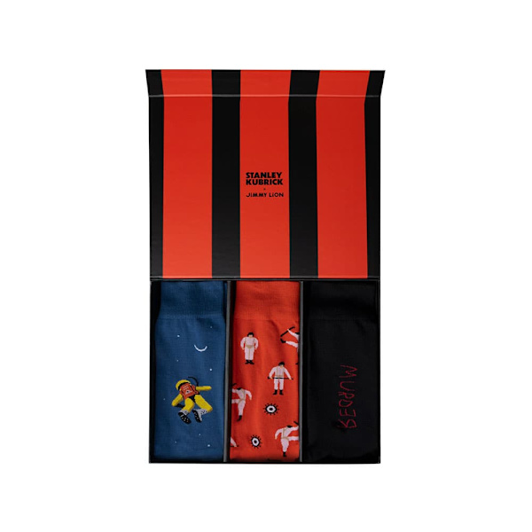Jimmy Lion Kubrick Crewsokker 3 Par Flerfarvet EU 36-40 Mand