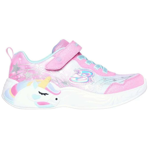 Skechers Unicorn Dreams Wishful Magic Sko Rosa EU 28 1/2 Dreng