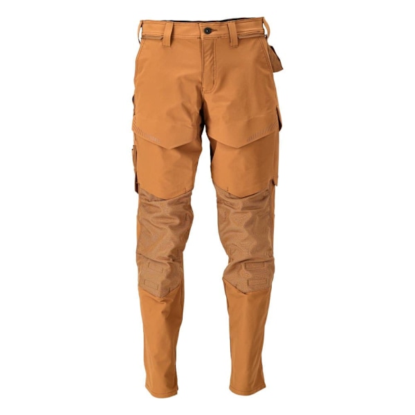 Mascot Stora Byxor Med Knäskyddsfickor Customized 22379 Brun 48 / 35