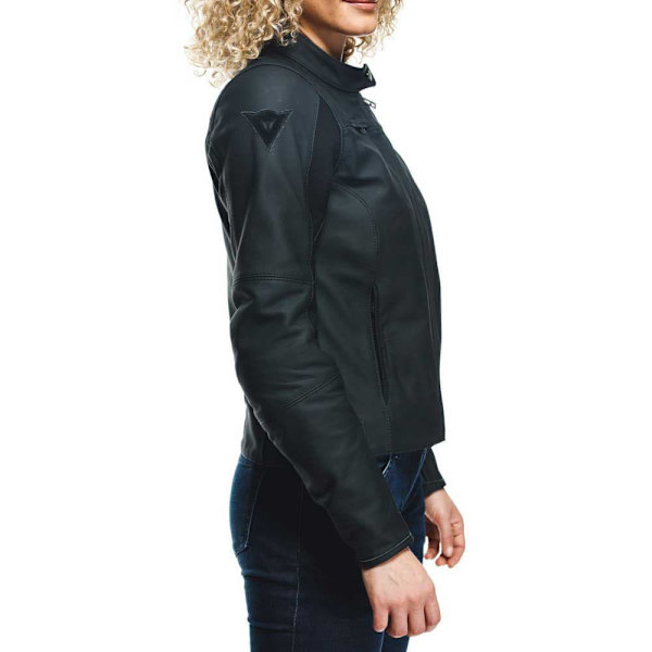 Dainese Læderjakke Razon 2 Sort 40 Kvinde