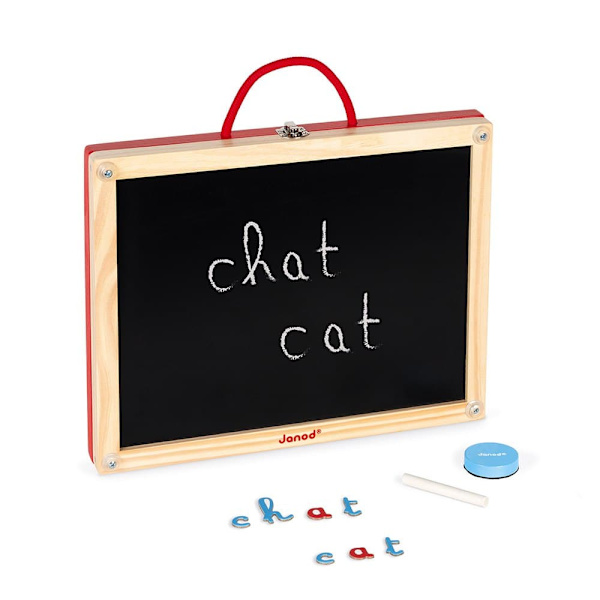 Janod Essential 4 In 1 Cursive Letters Briefcase Flerfarvet 3-8 Years