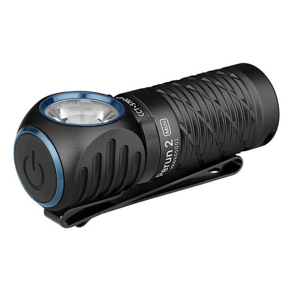 Olight Rød Led Lommelygte Perun 2 Mini Sort 1100 Lumens