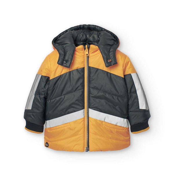 Boboli Reversible Frakke Gul,Sort 24 Months