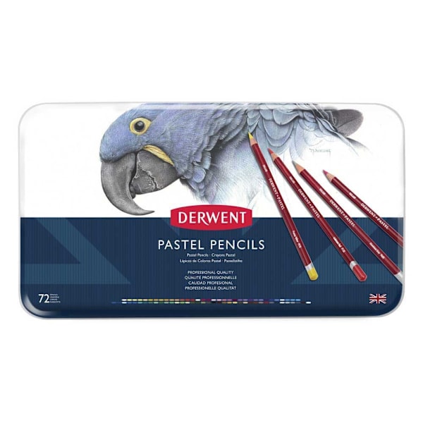 Derwent Metalkasse Blyant Pastel 72 Enheder