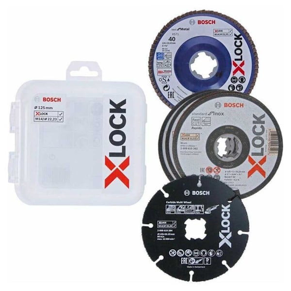 Bosch Professional X-lock-sæt Sort
