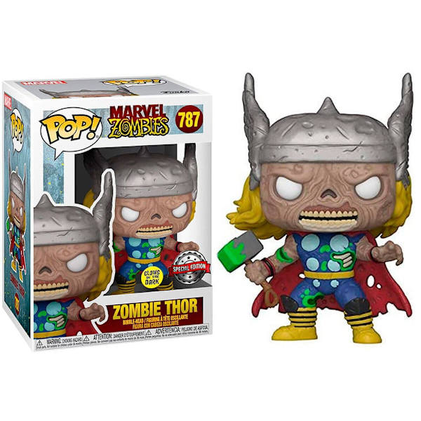 Funko Pop Marvel Zombies Thor Exclusive Flerfärgad