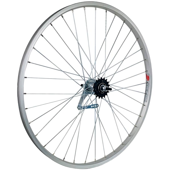 Gurpil Aluminium 24 X 1.375 Back-pedal Baghjul Til Landevejscykel Søvfarvet 9 x 110 mm