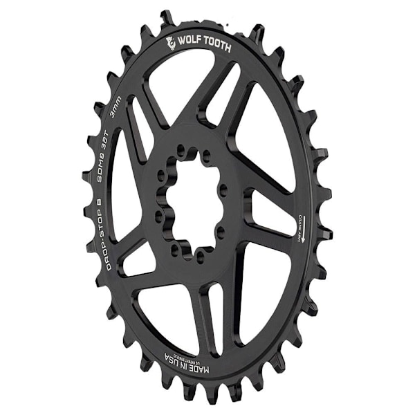 Wolf Tooth Sram Red 8b Dm 3 Mm Offset Kedjehjul Silver 34t