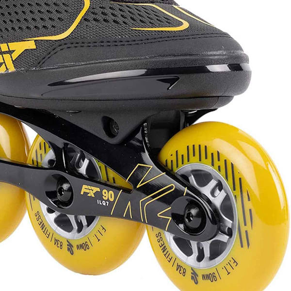 K2 Skate Inline Skøjter F.i.t. 90 Boa Sort EU 43 1/2
