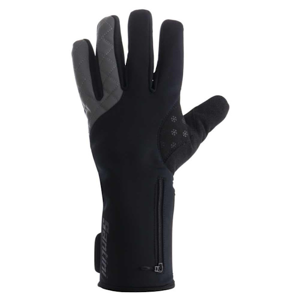 Santini Lange Handsker Fiord Sort XS Mand
